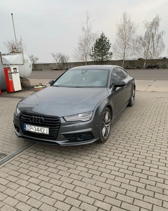 Audi A7 cena 152000 przebieg: 172185, rok produkcji 2017 z Sokółka małe 121